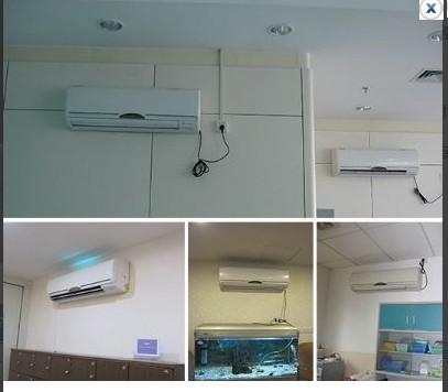 壁掛式空氣消毒機(jī)效果展示